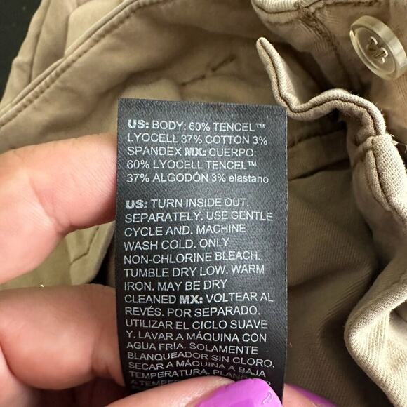 2/$30 White House Black Market Extra High-Rise Tapered Ankle Cargo Pants #A0140 - Picture 9 of 10